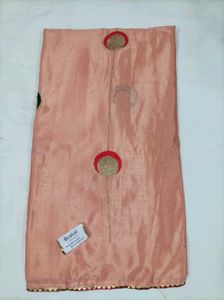 Elegant Peach Silk Saree