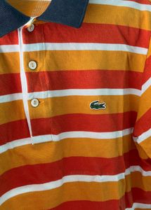 Lacoste Striped Polo Shirt