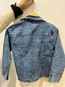 Distressed Denim Jacket