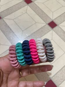 Spiral Hair Ties (set of 5)