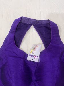 Vibrant Purple Ethnic Blouse