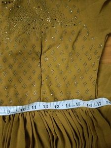 anarkali suit set