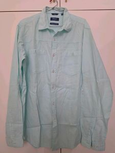 Men's Light Blue Casual Shirt