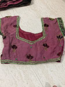 Heavy Full Work Saree With Zip Blouse