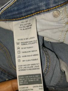 Levi's Grey Wash Denim Jeans