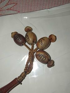 Wooden Prayer Beads wit Allah written