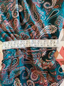 High Flare Dress With Beautiful Belt