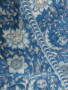 Beautiful Blue Floral Print Kurta🌼💙