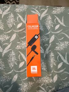 JBL CSLM20B Battery Powered Lavalier Microphone
