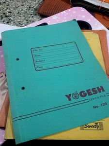 Vintage Office File Folders mix lots