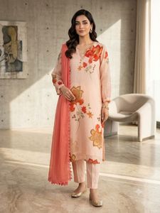 4 piece Kaira Peach suit