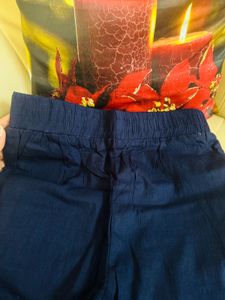 Comfortable Blue Palazzo Pants