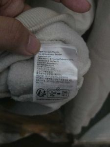 ​H&amp;M Beige Oversized Fleece Hoodie