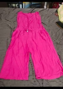 Vibrant Pink Jumpsuit