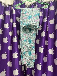 Flowy Floral Print Kurta with pant