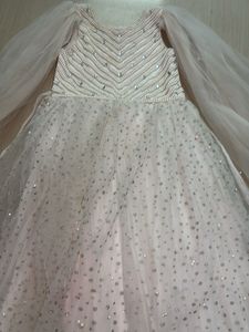 Sparkly White Tulle Dress
