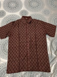 Men’s Patterned Short Sleeve Shirt