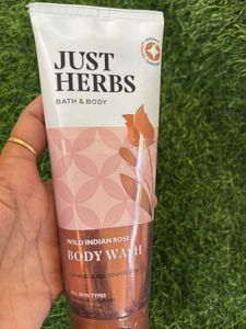 Just Herbs Wild Indian Rose Body Wash