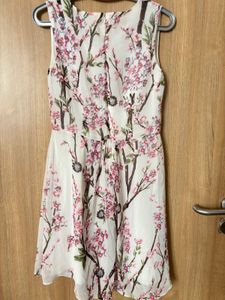 Floral Print Sleeveless Dress