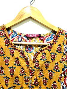Vibrant Ethnic Print Kurta