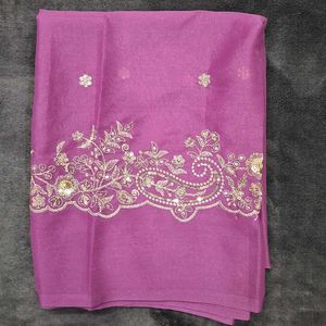 y2k chatpata embroidered saree