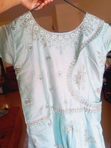 Beautiful Pastel colour Ethnic Gown
