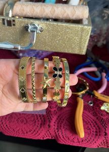 Gold-Tone Bracelets