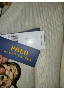 NEW Ralph lauren teddy sweater