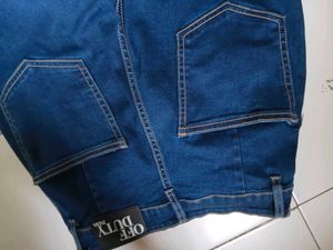 Bootcut High-Waisted Denim Jeans