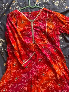 Vibrant Tie-Dye Kurta