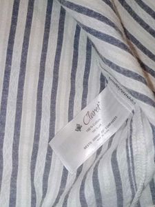 🤩Striped Cotton Kurta with Lace🤩