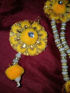 Haldi Ki Jewellery Set