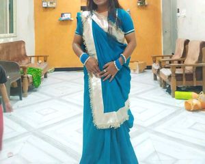 tel colour saree
