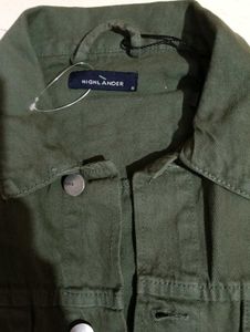 Men's Green Denim Jacket