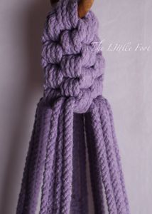 Handwoven Macrame Plant / Candle Light Hanging