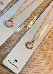 Set of 10 Elegant Heart &amp; Charm Necklaces