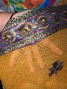 Embroidered Saree