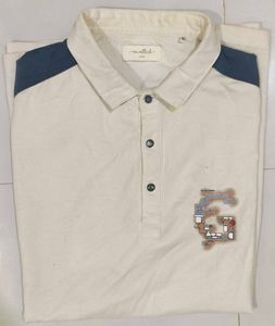 Men's Color Block Polo T-Shirt