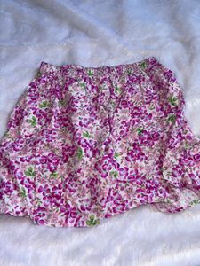 Korean shorts floral