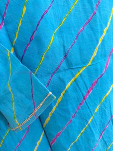 Blue Striped Kurta
