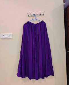 Anayna Purple Short Kurti Set with Skirt &amp; Dupatta