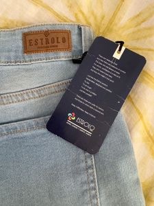 Light Wash Denim Shorts
