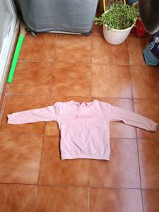 Pink 'Blessed' Long Sleeve Top