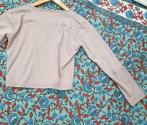 Mauve full sleeves top