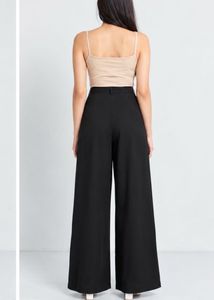 Chic Black Wide-Leg trouser
