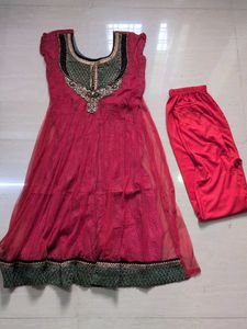 Ethnic Embroidered Masakali Suit
