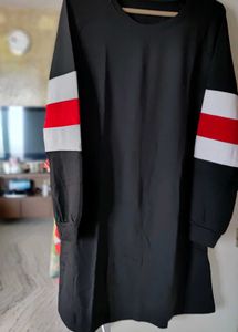 Chic Black T-Shirt Dress