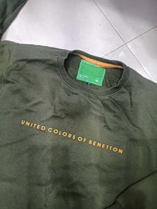 mehndi green mens Winter Hoodie Without cap