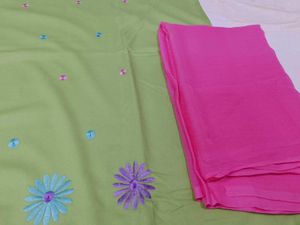 🇳🇿💫🎀 Unstich Elegant Green Kurta Set