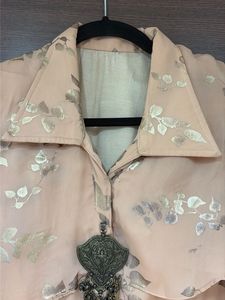 New Gown Peach cold shoulder